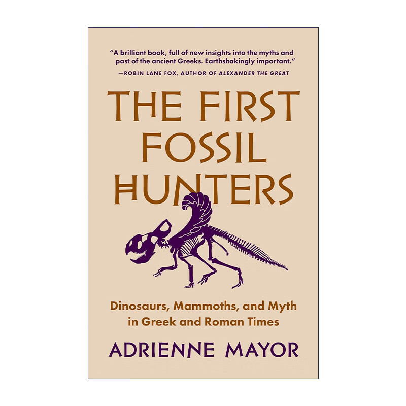 英文原版 the first fossil hunters 最初的化石猎人 古典神话与史前
