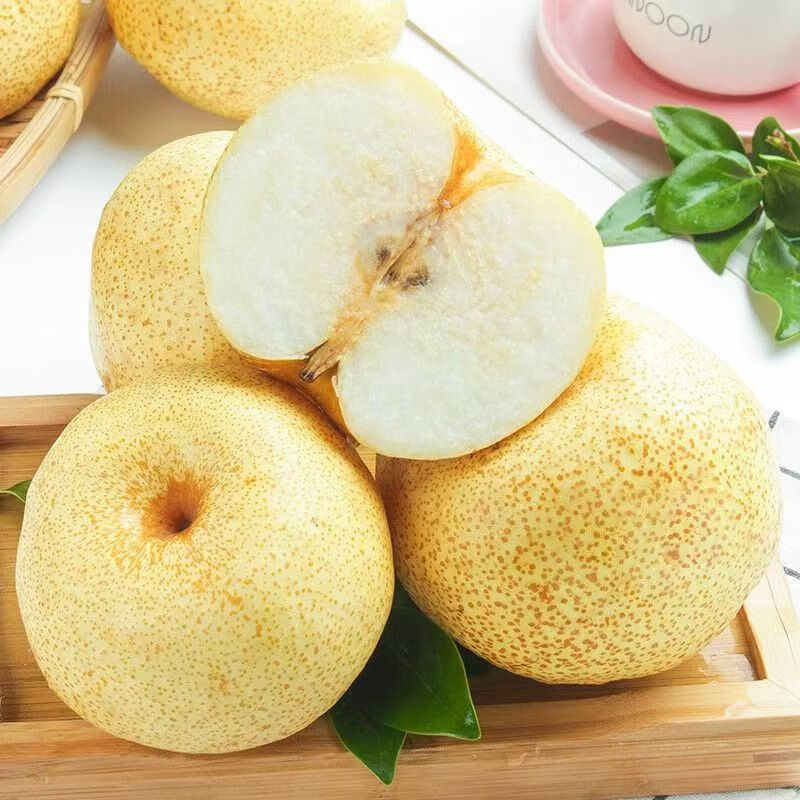 千園九味陜西蒲城酥梨 現(xiàn)摘新鮮水果梨子當(dāng)季時(shí)令生鮮酥梨整箱現(xiàn)發(fā) 整箱9斤（凈重8.5斤）單果200g+