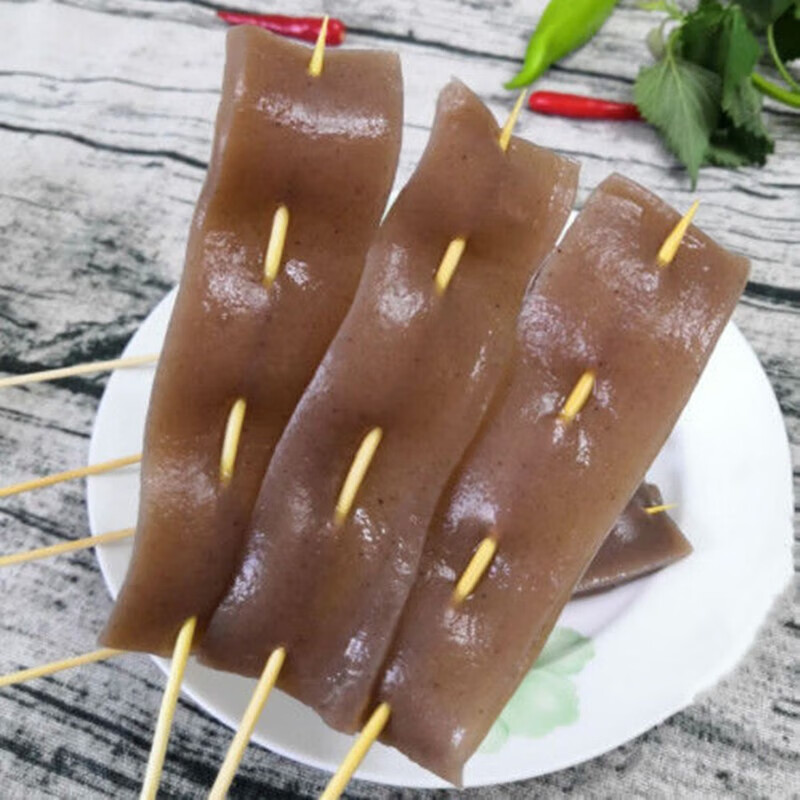 魔莱仕新鲜魔芋片素食烧烤火锅串串麻辣烫香锅冒菜钵钵鸡食材 魔芋片
