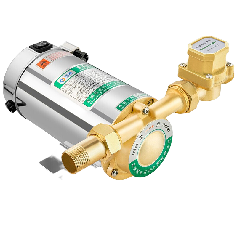臣源（CHENYUAN）增压泵家用全自动热水器全屋自来水智能加压泵花洒管道泵水泵 150W铜泵头自动增压泵