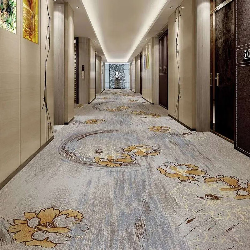 酒店大堂地毯 酒店地毯大面积满铺客房专用美容院走廊商用宾馆工程