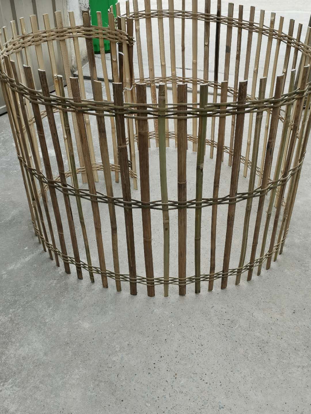 hkpz 鸡笼鸭笼养殖笼竹子竹编手工摆摊鸡圈鸭子围栏养鸭笼子家用护栏