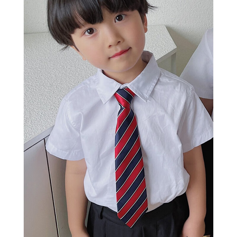 skonwat校服儿童领带男童领花女幼儿园中小学生小孩表演出蝴蝶结领结