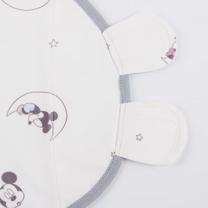 迪士尼宝宝DisneyBaby婴儿抱被新生儿春夏全棉防惊跳襁褓包被宝宝透气保暖睡袋0-6个月米奇