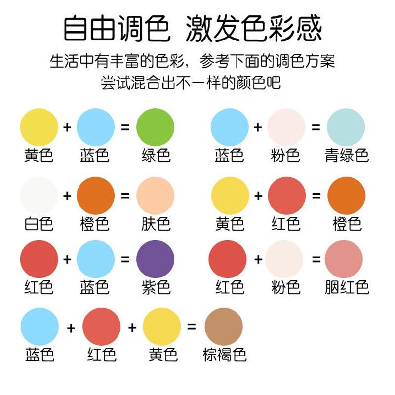 贝可麦拉(beikemaila)儿童涂色石膏娃娃白模DIY迷你彩绘涂鸦亲子染色绘画活动礼物玩具 10个随机白坯+12色颜料+2画笔