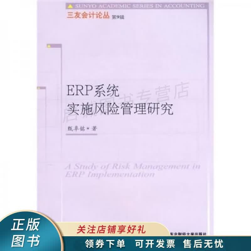 ERP系统实施风险管理研究第9辑 甄阜铭