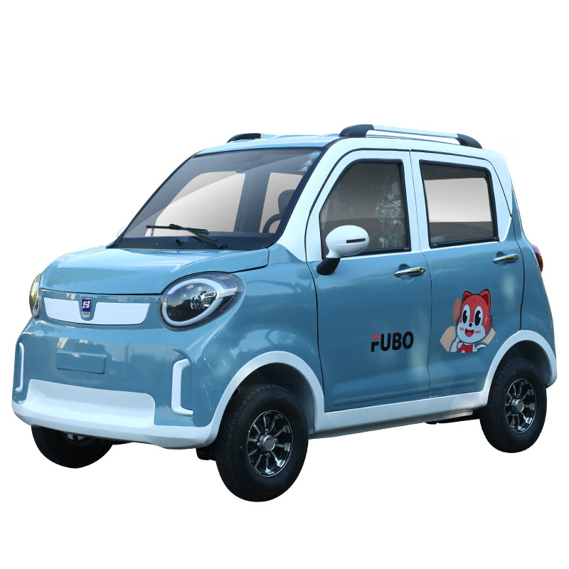 四轮电动车家用小型女士接娃新款能源汽车老头乐年人代步油电瓶车