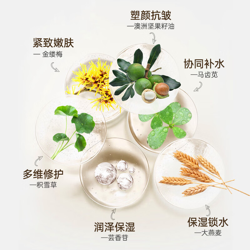 雅滋美特中年妈妈护肤品水乳套装保湿水乳液洗面奶面霜深度5D保湿护肤套装 【修护嫩肤】深度补水6件套