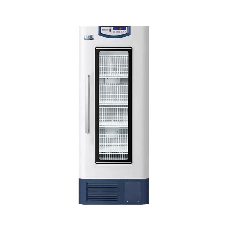 海尔（Haier）冰柜商用158升 4度恒温医用实验室血液保存箱 血小板红细胞冷藏保鲜冷柜HXC-158
