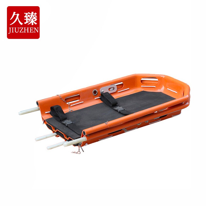 久臻 船型救援担架水域应急救援漂浮担架篮式多功能消防担架吊篮式