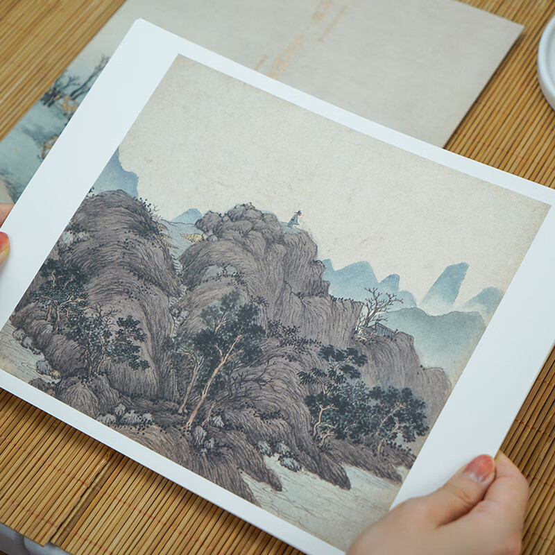 沈周东庄图册 甄选21帧明代绘画大师经典山水花鸟画作品集 单片装帧