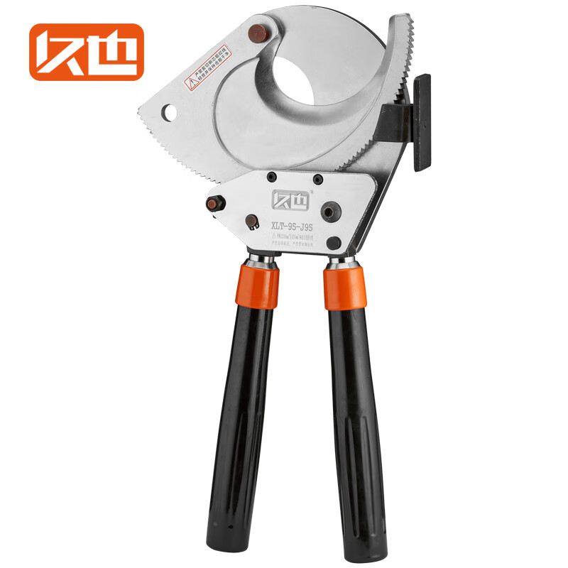 久也电缆剪手动棘轮剪断线剪剪电缆电缆剪刀j95