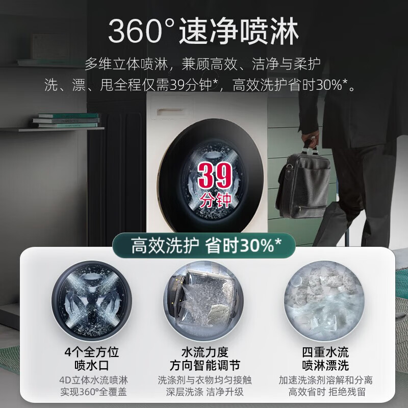 LGFCY10Y4W+RC90V9AV6W洗烘套装怎么样？体验后讲实情内幕？-图片6