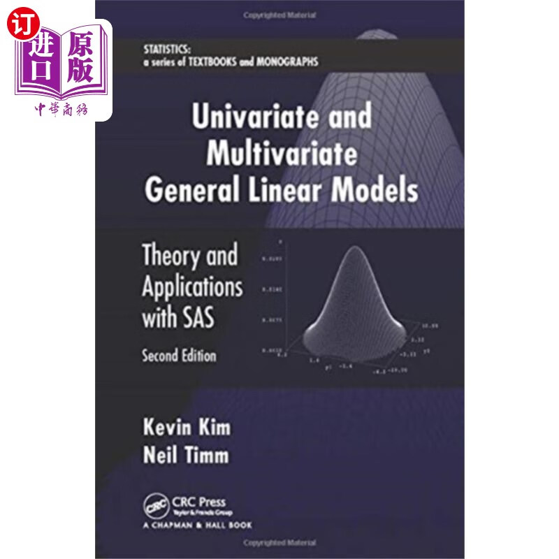 海外直订univariate and multivariate general linear models 单变量