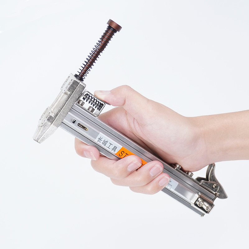 手动打钉枪 钢钉墙固定神器水泥射钉枪钉线槽器 木工专用装修工具