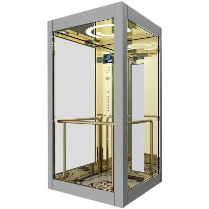 普若德室内家用电梯两层二三层别墅复式简易小型升降机两层阁楼室内