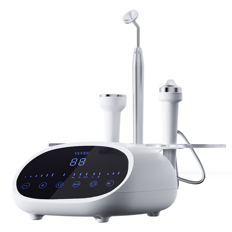 VLVEE超聲波美容儀導出導入儀美容院專(zhuān)用儀器面部提拉緊致臉部按摩注氧補水儀毛孔清潔家用 【優(yōu)雅白/泡泡儀美容院高配款】聲波導入導出+泡泡儀