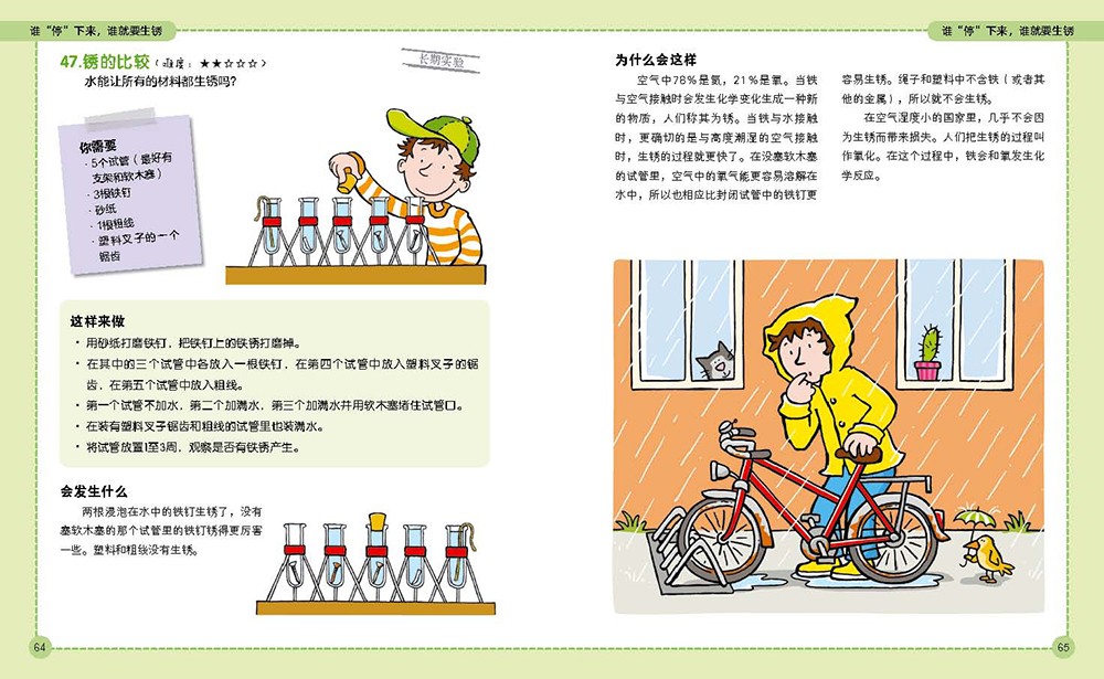 101个神奇的实验 101个水的实验(儿童科学科普启蒙书绘本书籍童书一年级少儿百科全是十万个为什么幼儿图书故事百万百答）详情图