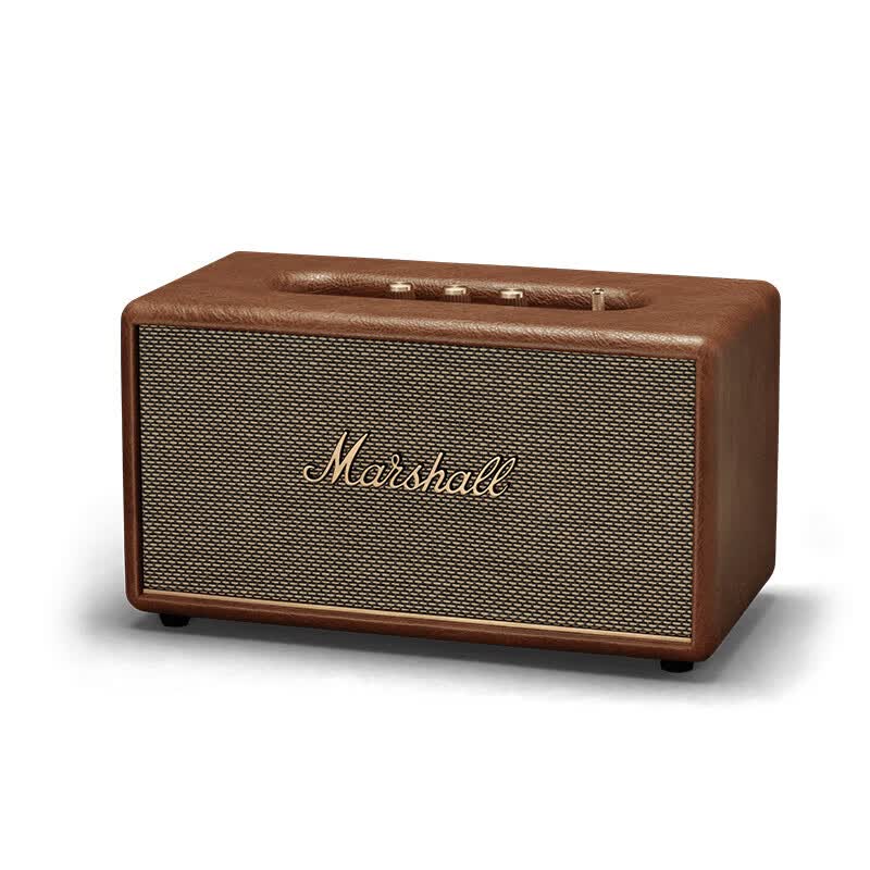 马歇尔（Marshall）STANMORE III 棕色音箱3代无线蓝牙摇滚家用重低音音响 原装进口 520女朋友礼物 棕色 全新未拆封 原装进口 STANMORE III