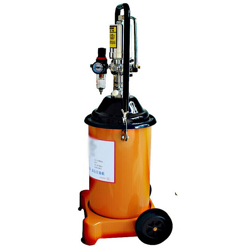 电动黄油机气动高压黄油枪头黄油机注油机气压注油机抽油机黄油泵 12l