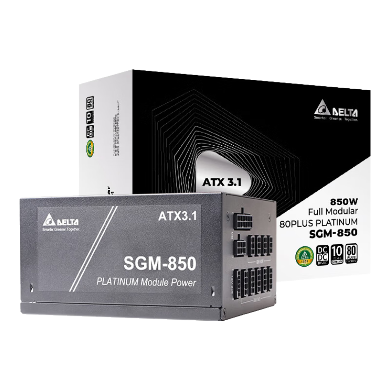 ̨DELTAATX3.0ԵԴ SGM1100W/1300W ׽ȫģ/·/ϵ/֧50ϵԿ ̨ʽԴ SGM850W׽ATX3.1ѹ߿