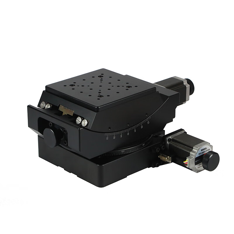 pdv派迪威电动旋转台角位台组合使用精密型位移台弧摆台角度转台 px1