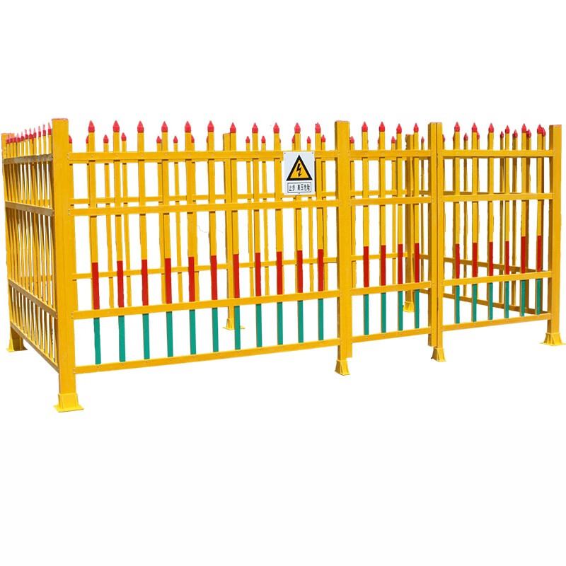 变压器护栏 安全防护栏杆 玻璃钢绝缘围栏 户外电力配电箱围栏变电站