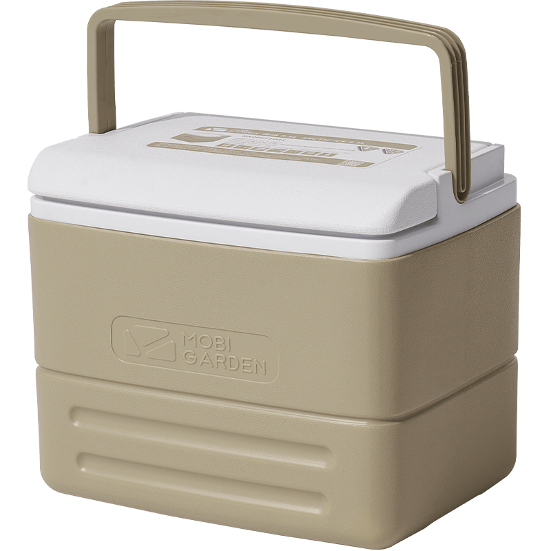 牧高笛（MOBIGARDEN） 保温箱 户外野餐便携车载大容量食品保冷保鲜箱冰桶手提冷藏箱保温箱极冰 暖沙色8.5L    94元
