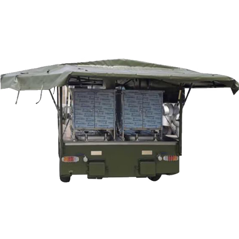瀛军炊事挂车2002-150 整套 篷布 加厚防雨布盖布 (顶 围挡)