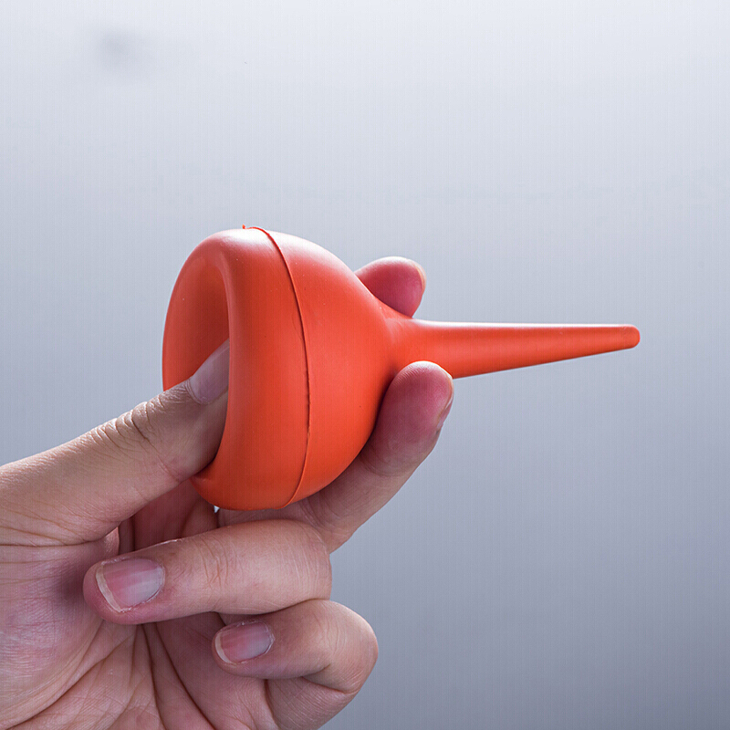 吸/洗耳球蓝吸水球尖头橡胶吸液球30ml60ml90ml120ml大中小号 洗耳球