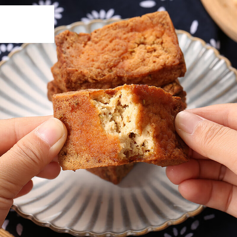 宜享健康锦春香锦州孜然豆干东北特产油炸香干黄金卤水豆腐干素鸡素食