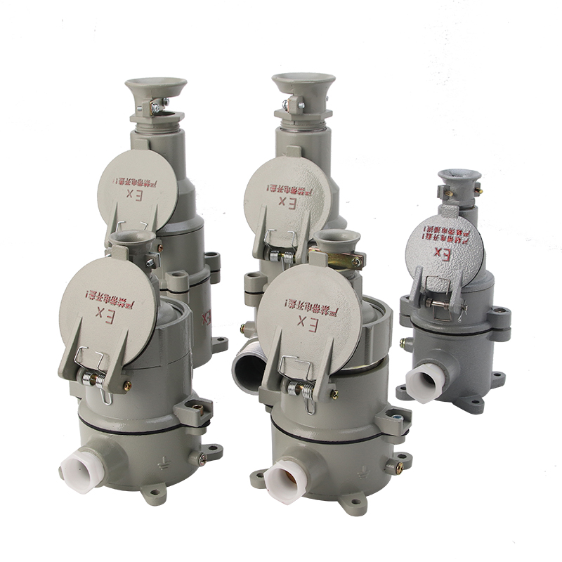 鹏艾鑫 防爆插销插头插座ac-15(16) 30 32a三孔四孔五孔220v380v ac