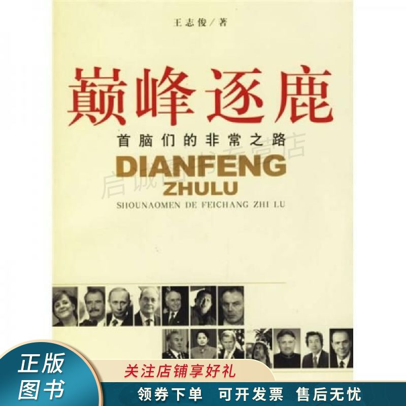 巅峰逐鹿首脑们的非常之路 王志俊【稀缺图书,放心购买】