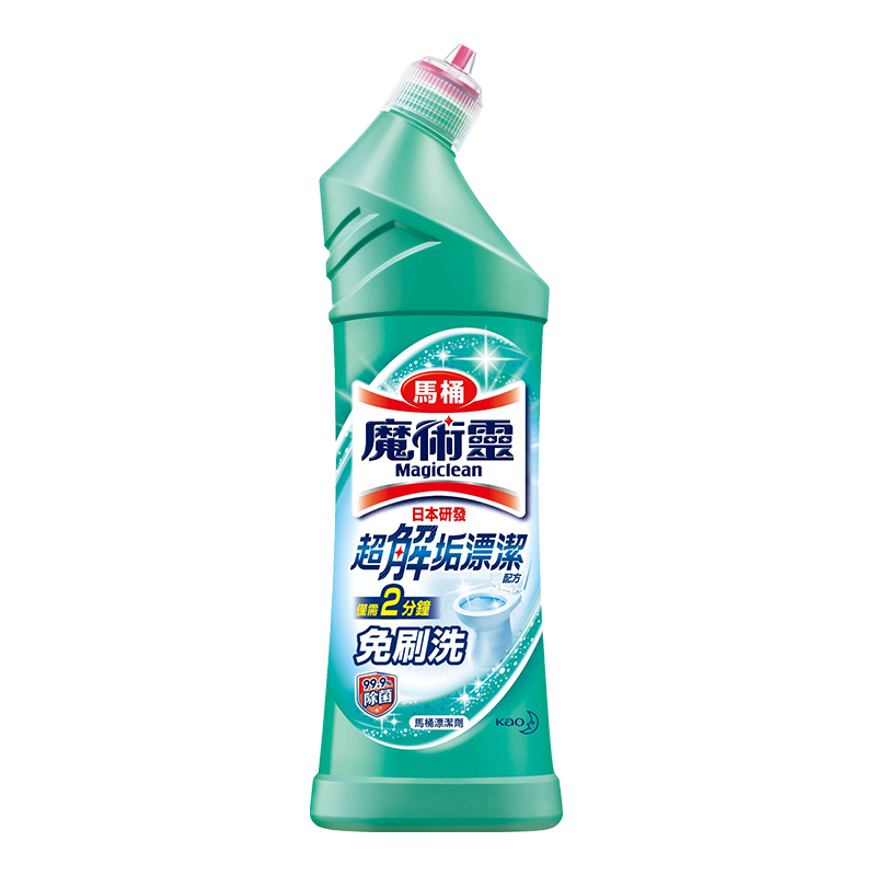 花王（KAO）免刷潔廁靈500ml 免刷洗馬桶清潔劑潔廁液廁所清洗去污漬除菌凈味