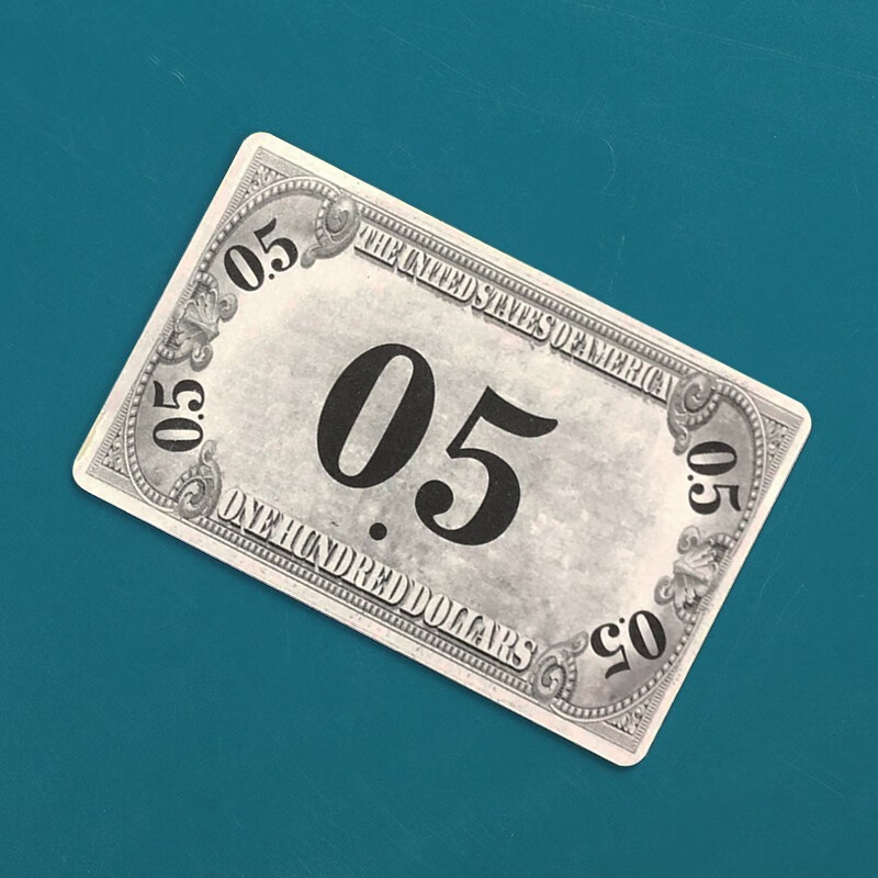 舒雨慧麻将筹码卡片棋牌室塑料代币双面防水筹码牌麻将馆打牌专用 0.