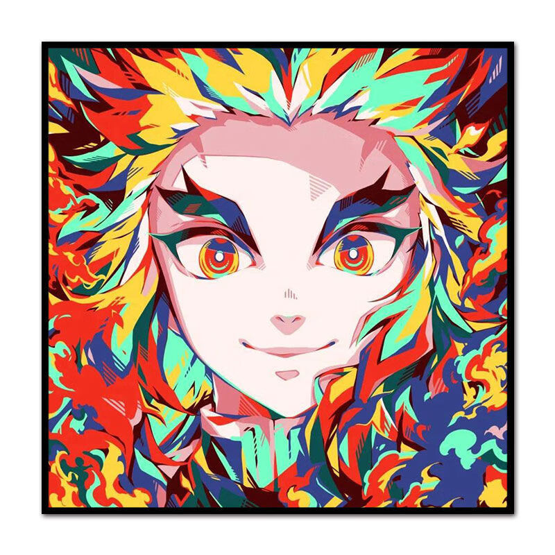 皮卡丘1 20*20cm(实木内框 颜料 画笔)