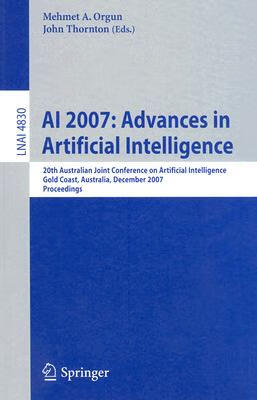 预订 AI 2007: Advances in Artificial Intelligence