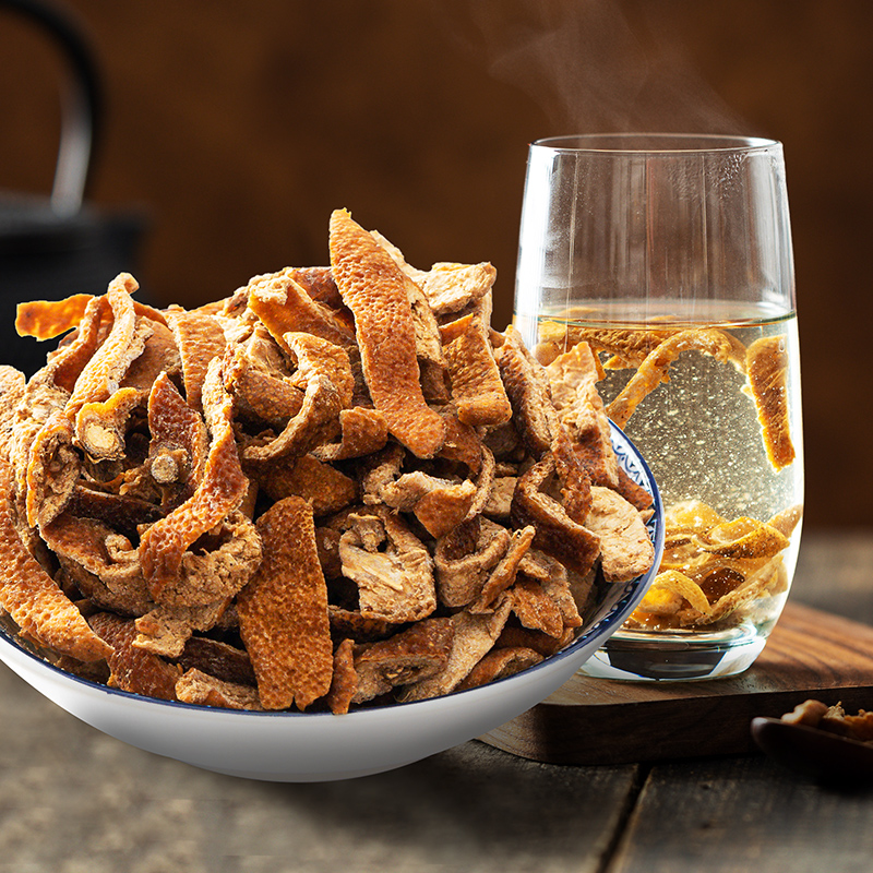 同享九制陈皮干非新会陈皮零食果干果脯80g*2袋橘子皮桔皮特产