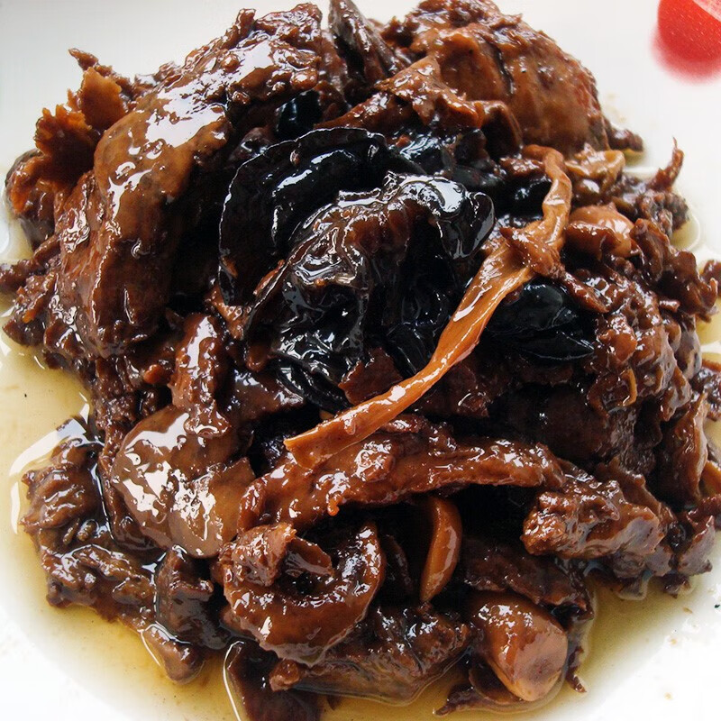 羽芝曼食宁波传统特产素食四鲜烤麸熟烤夫面筋开袋即食a 四鲜烤麸200