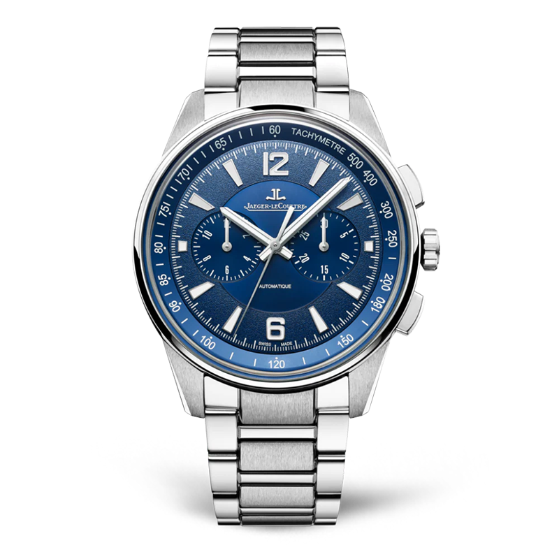 積家(Jaeger)瑞士手表 北宸系列 自動(dòng)機械機芯 男表42mm【全新正品】 鋼帶藍盤(pán)Q9028180