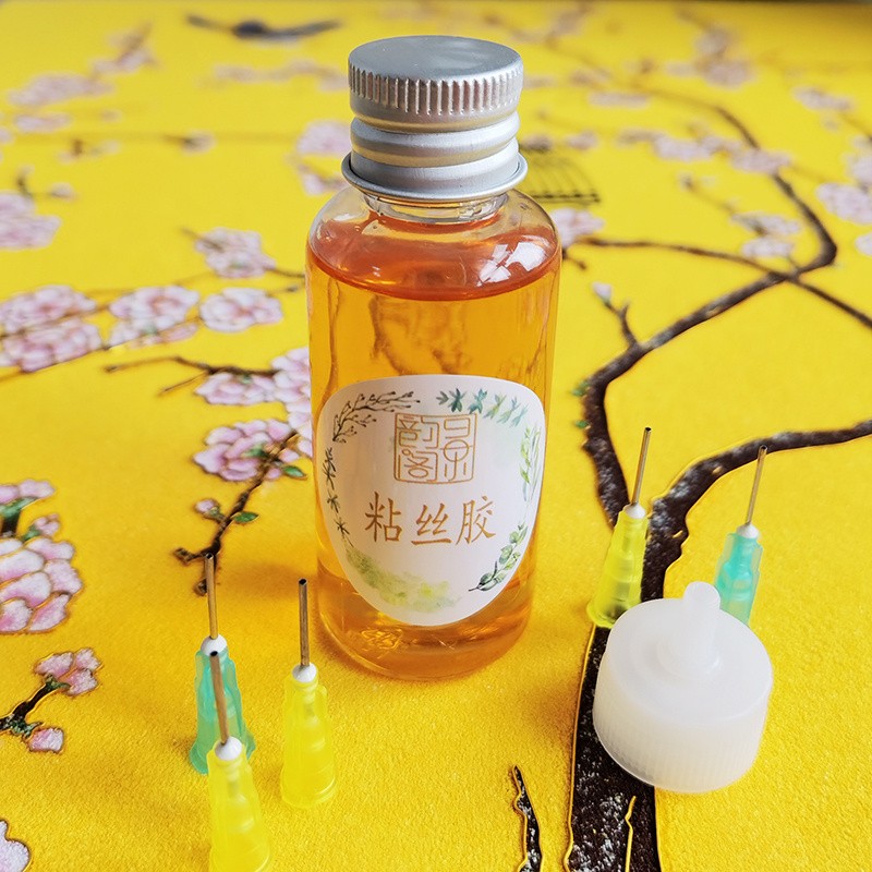 景韵阁掐丝珐琅专用胶 粘丝胶 固沙胶 淋膜胶 水晶胶 磨砂面 釉面