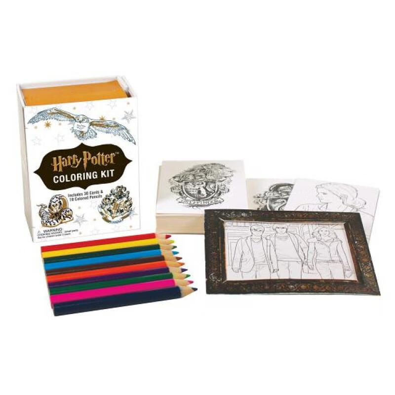 现货 Harry Potter Coloring Kit
