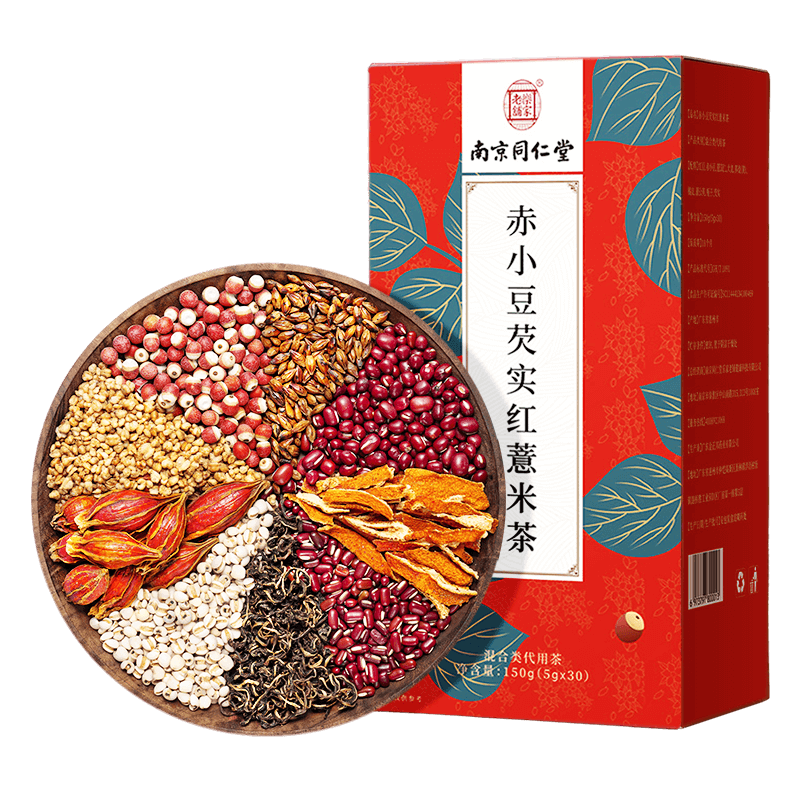 乐家老铺 南京同仁堂 赤小豆芡实红薏米茶 150g