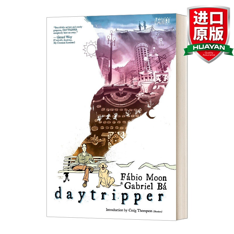 daytripper 英文原版 一日谈 图像小说 艾斯纳奖 英文版 进口英语原版