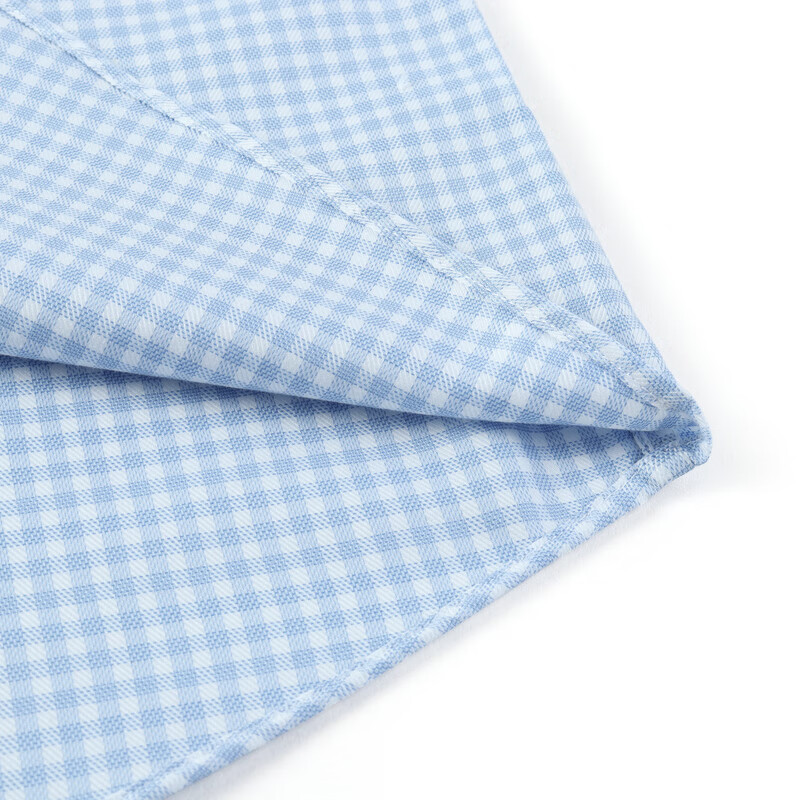 MAYOR男装 高支全棉免烫透气舒适长袖衬衫 MLTP19777HQT-3蓝色 175/92A