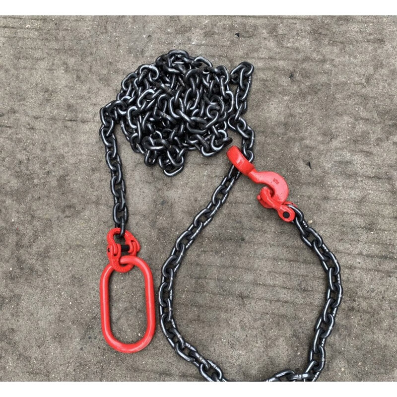 锦夏定制适用于吊钢筋钢管专用起重链条吊钢筋吊具吊钢筋链条卸钢筋专
