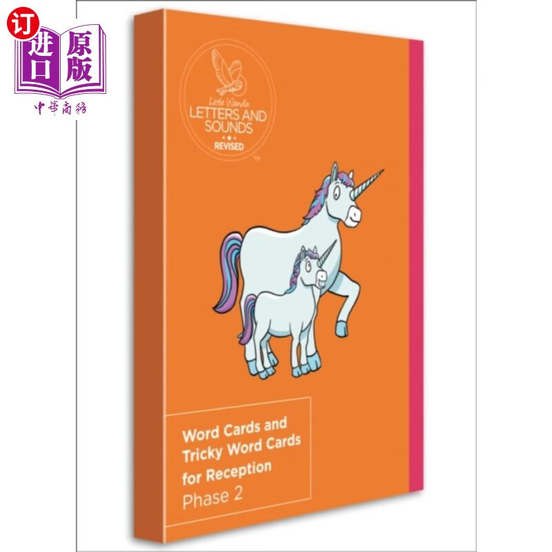 海外直订word cards and tricky word cards for reception