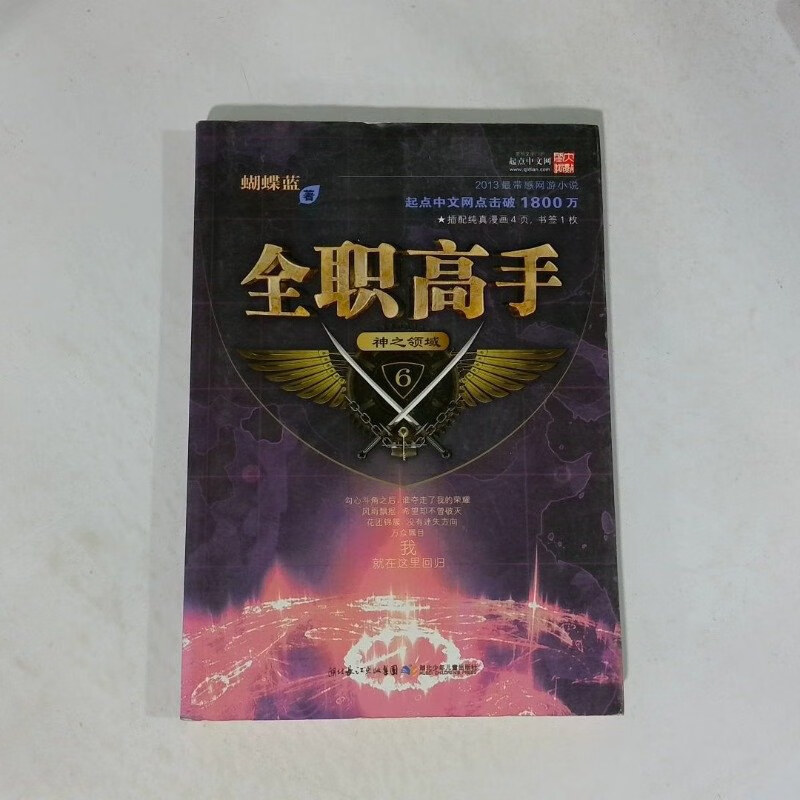 全职高手6·神之领域 /蝴蝶蓝 湖北少儿出版社