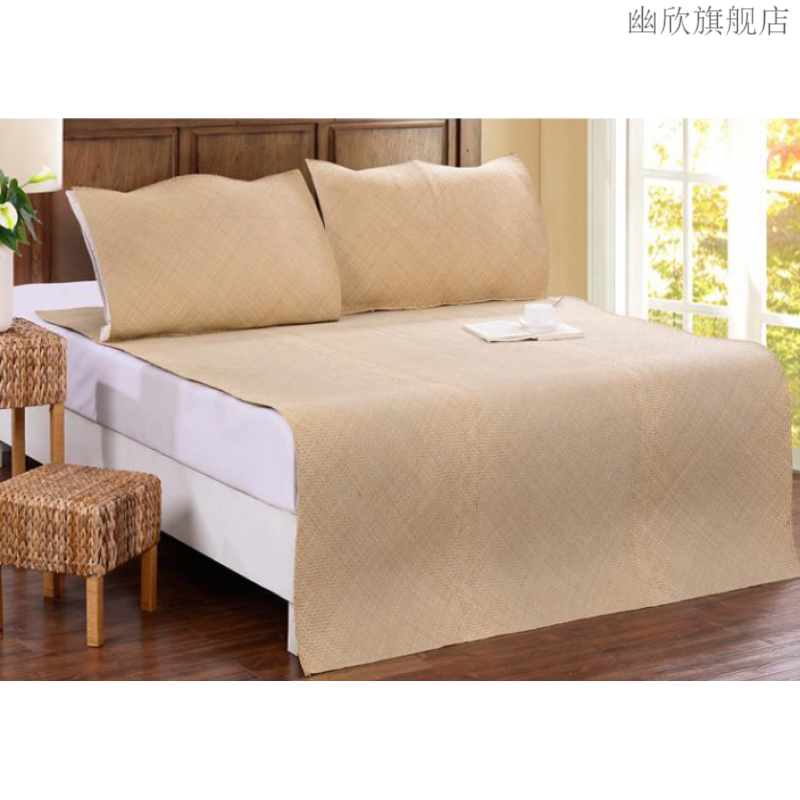 芍萌(shaomeng)正宗台湾马兰草席 正宗马兰草席  扁草中细品质 天然