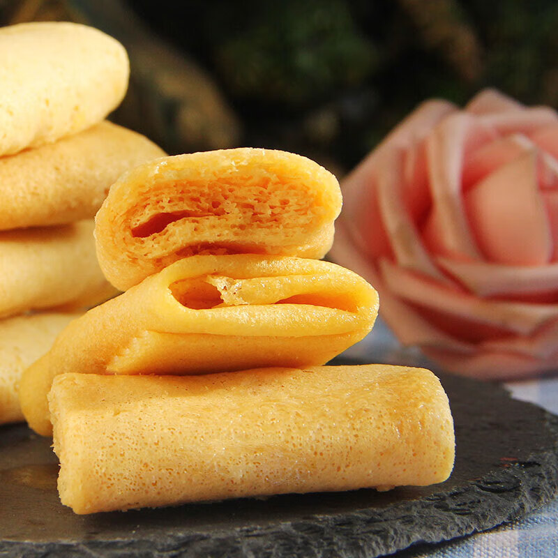 葡记鲜鸡蛋卷1000g礼盒装 澳门风味手工蛋卷曲奇饼干休闲零食下午茶